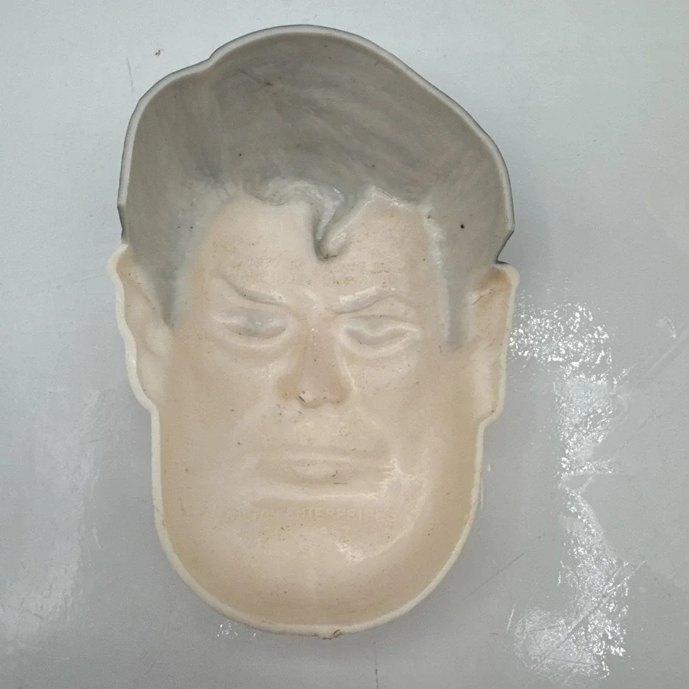 Superman Wilton Cake Topper Face and Logo DC Comics Super Hero‎ Vintage 1977